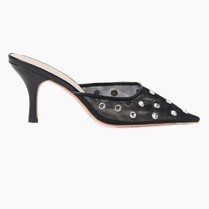 Loeffler Randall Paloma 80MM Embellished Mesh Mules